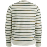 Crewneck yd stripe terry