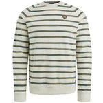 Crewneck yd stripe terry