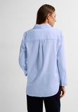 Longbluse mit Struktur