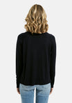 Pullover with roundneck and raglan 1/1 sleeves