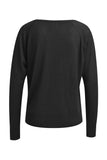 Pullover with roundneck and raglan 1/1 sleeves