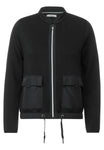 Materialmix Jacke