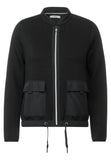 Materialmix Jacke