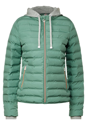 Kapuzen Steppjacke